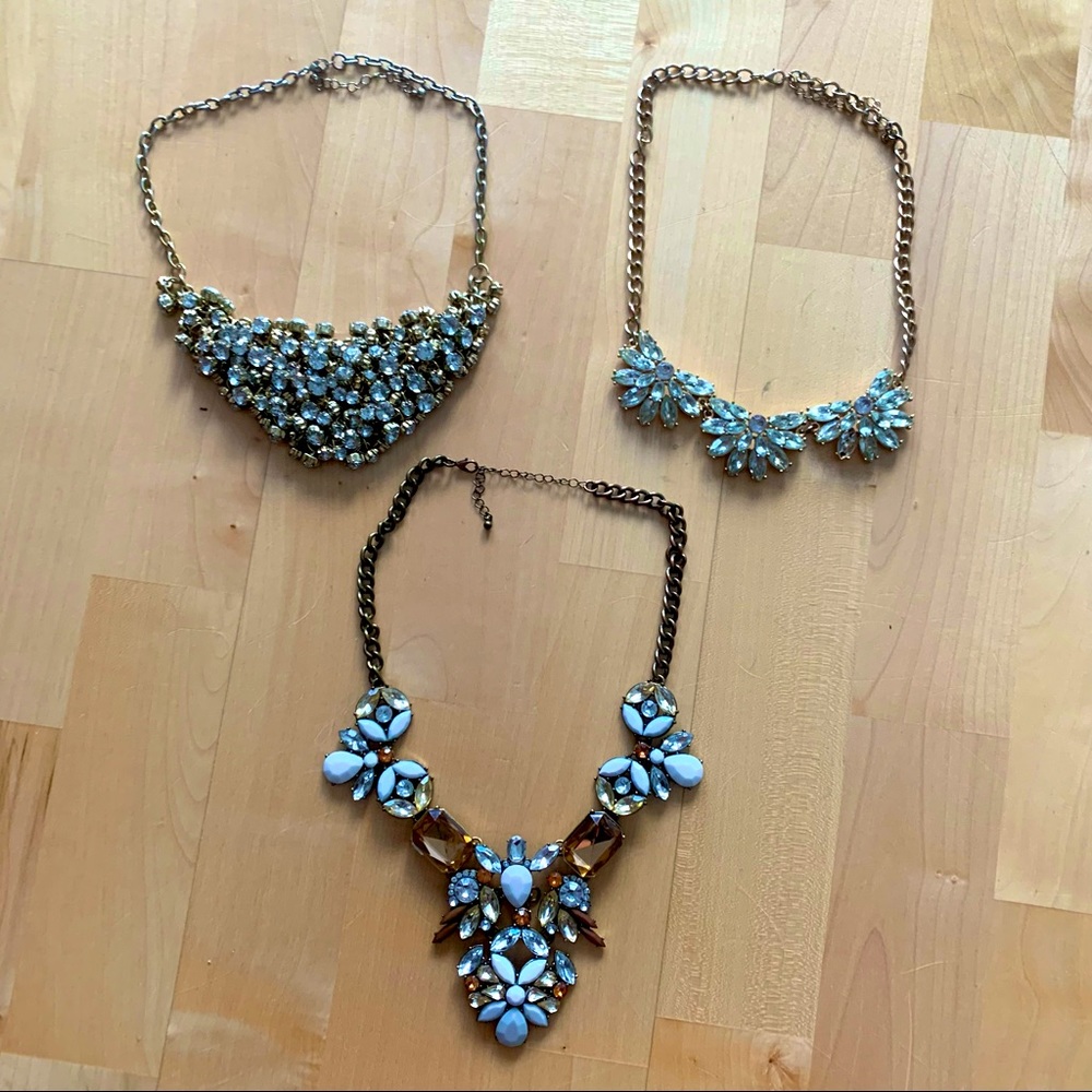 3 statement necklaces